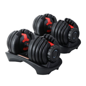Everfit 24kg Adjustable Dumbbells