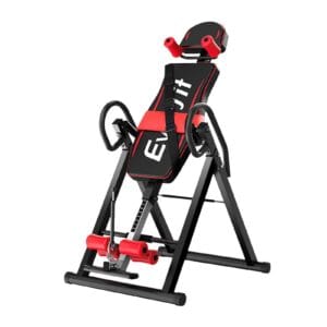 Everfit Inversion Table – Gravity Back Stretcher Home Gym Black