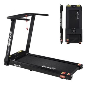 Everfit Treadmill Electric Home Gym – Ultimate Foldable 420mm Black Cardio Trainer