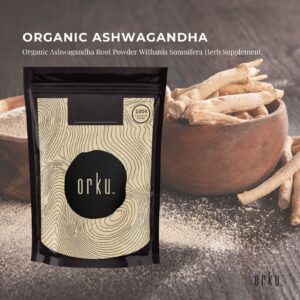 Organic Ashwagandha Root Powder – Restorative Herbal Superfood for Vitality & Balance (Unflavoured) - Image 2