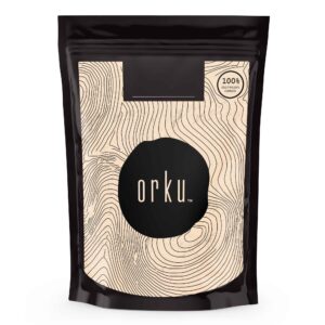 Pea protein isolate powder in resealable pouch, vegan-friendly and unflavoured for clean plant-based recovery