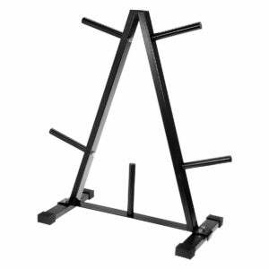 powertrain weight plates storage rack a-frame home gym