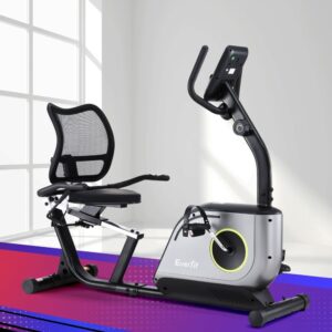 everfit recumbent bike magnetic indoor cycling home gym