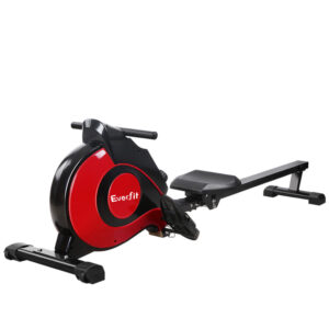 Everfit magnetic rowing machine designed for full body cardio workouts, endurance training, calorie burning and low-impact home fitness exercise