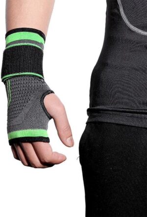adjustable wrist support brace with breathable compression support for training and recovery