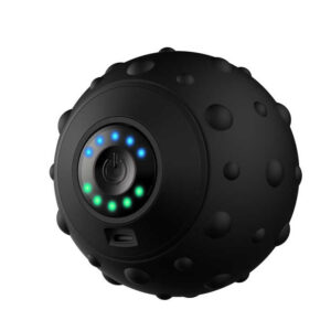 Vibrating massage ball with five vibration levels for muscle recovery, mobility, and relaxation support