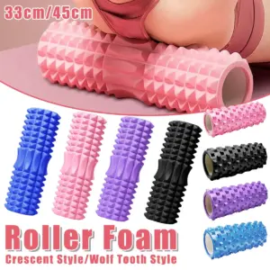 Deep tissue foam roller collection featuring textured massage surfaces and multiple size options for recovery, flexibility, mobility exercises and self massage therapy support