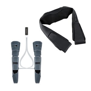 Livemor air-compression leg massager wraps with remote controller