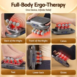 Everfit 16-head massage gun for back, glutes, thighs, calves and feet