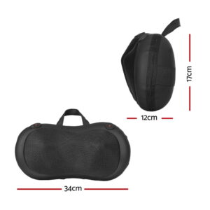 Livemor neck massager dimensions: 34cm by 17cm by 12cm