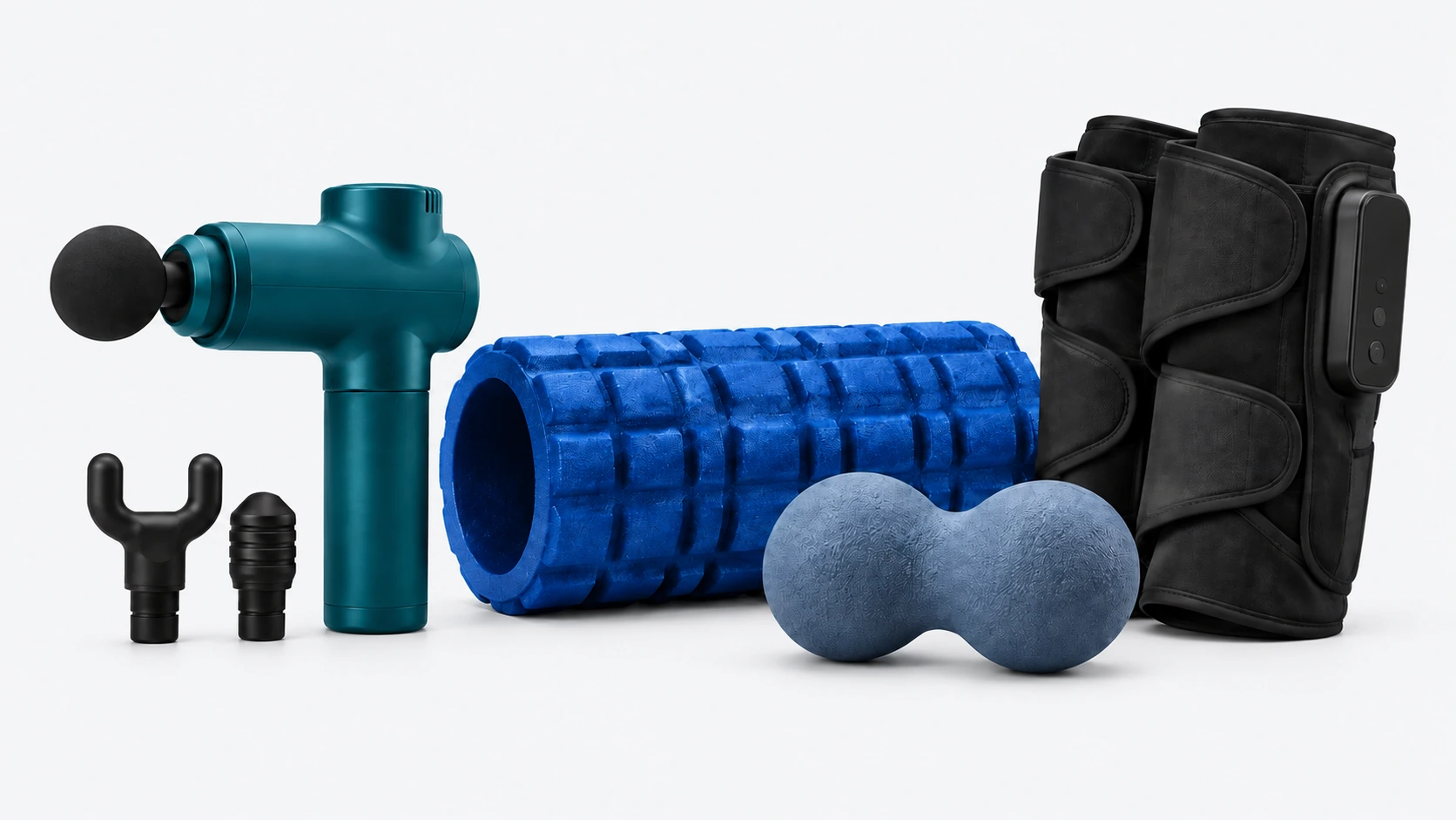 Massage and recovery tools for muscle relief