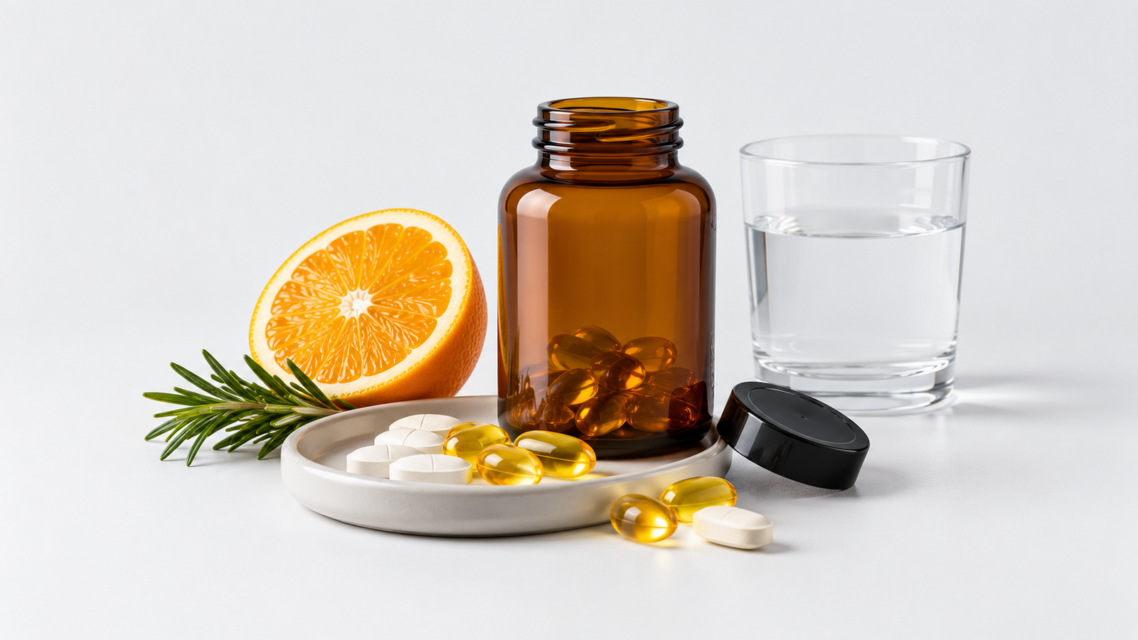 Vitamins and wellness supplements